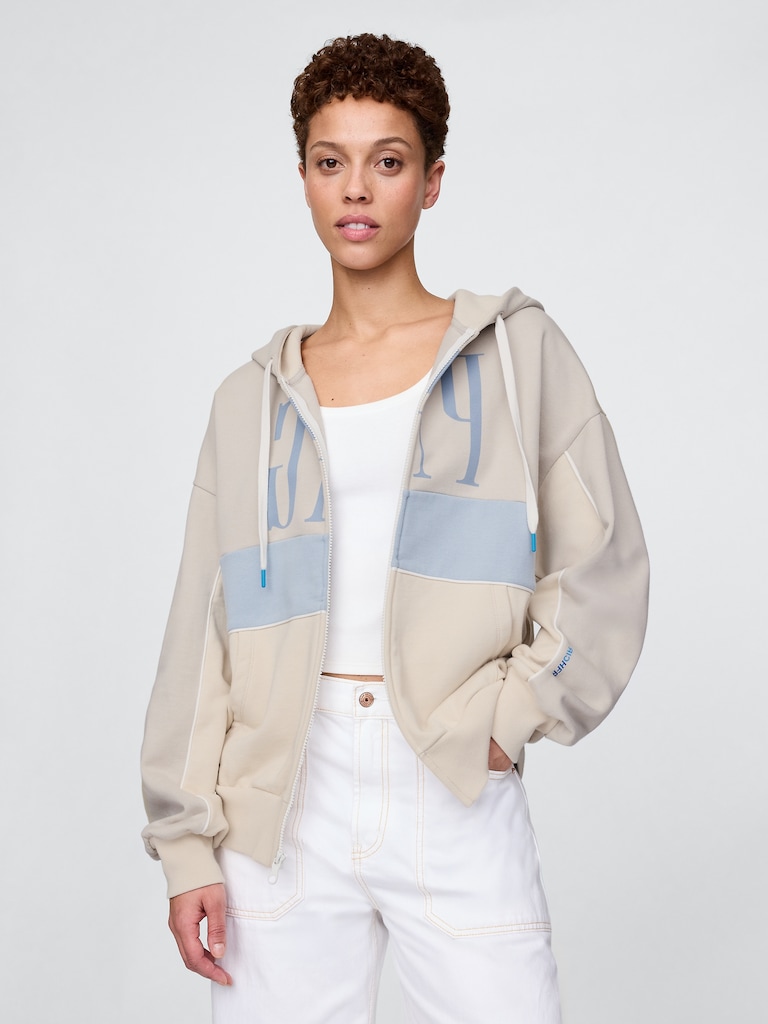 Gap × HFR Logo Zip Hoodie by Richfresh