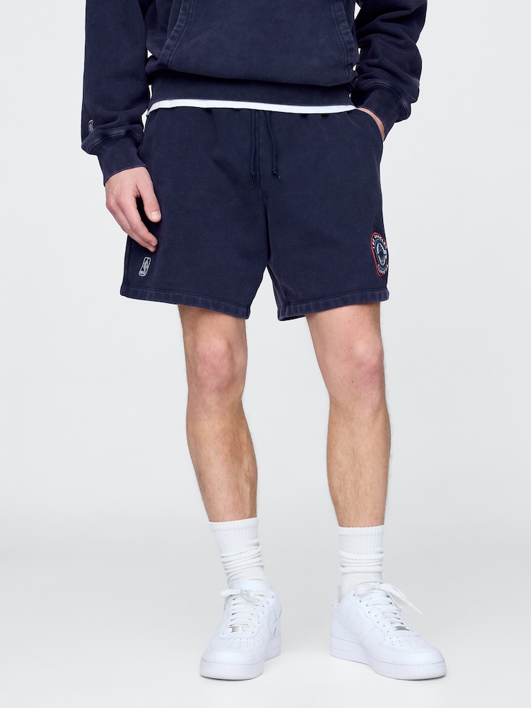NBA Los Angeles Clippers Logo Heavyweight Sweat Shorts