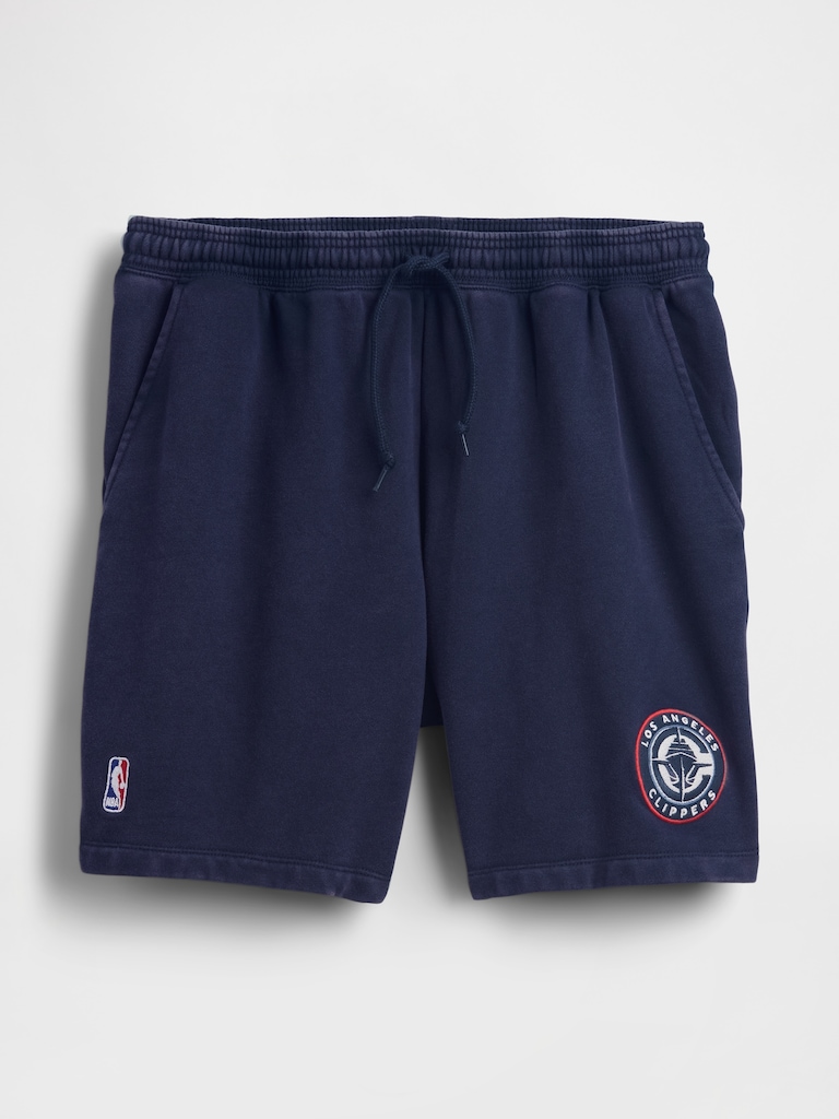 NBA Los Angeles Clippers Logo Heavyweight Sweat Shorts