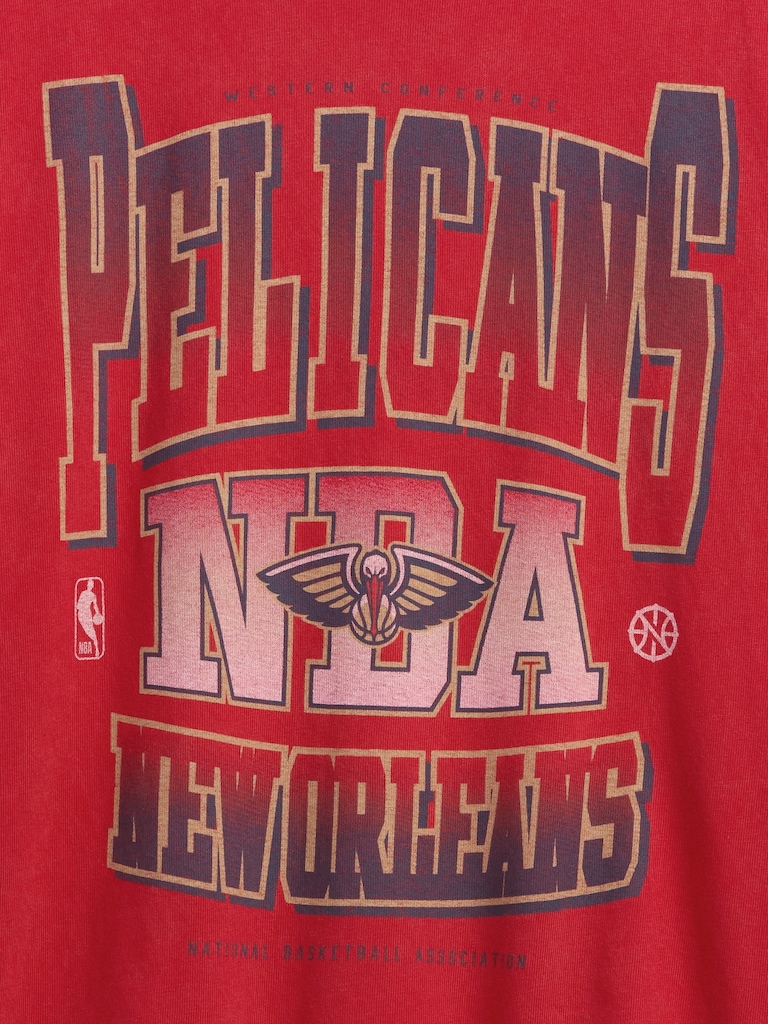 NBA New Orleans Pelicans Graphic T-Shirt