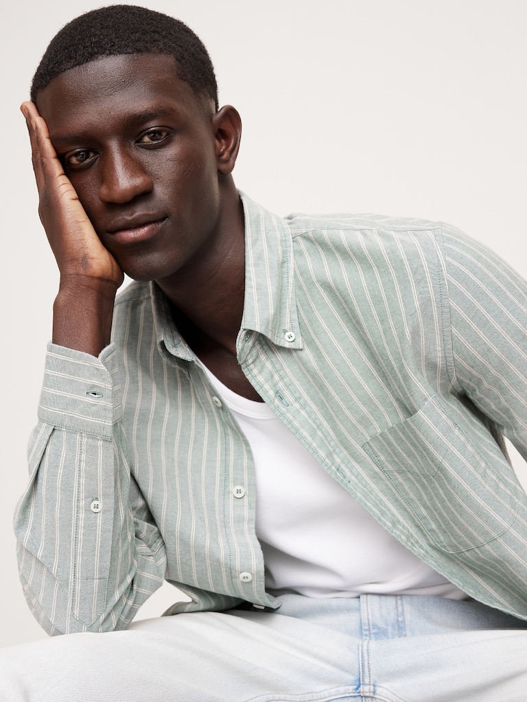 Standard-Fit Oxford Shirt