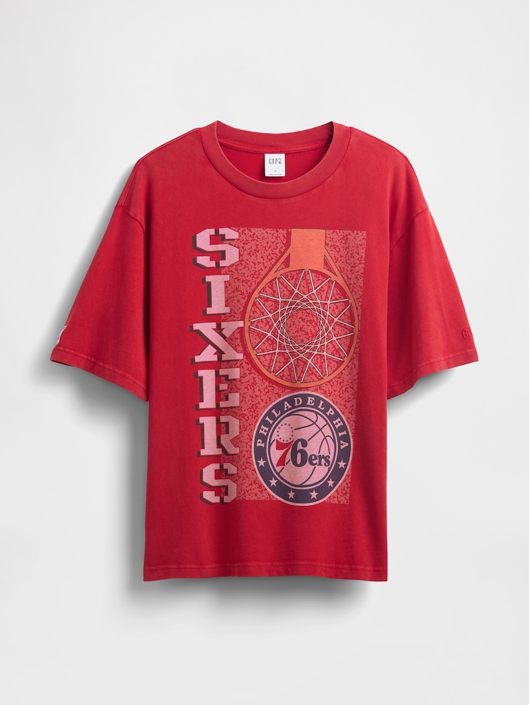 NBA Philadelphia Sixers Graphic T-Shirt