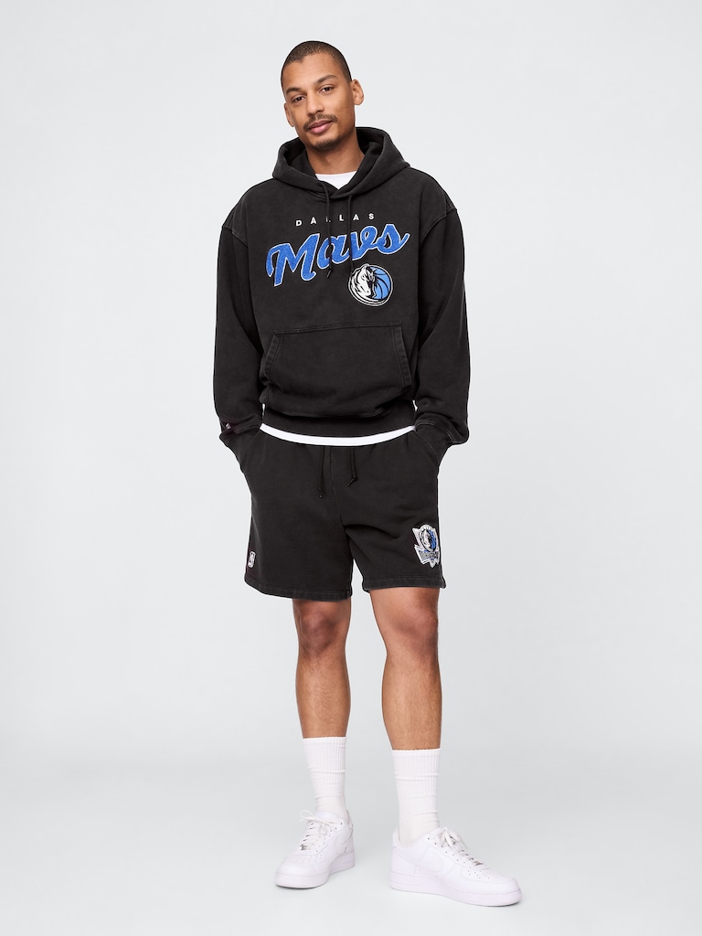NBA Dallas Mavericks Logo Heavyweight Sweat Shorts