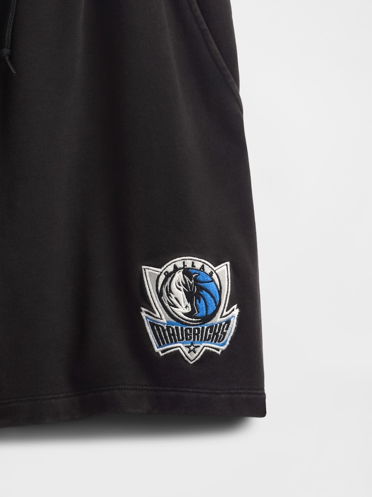 NBA Dallas Mavericks Logo Heavyweight Sweat Shorts