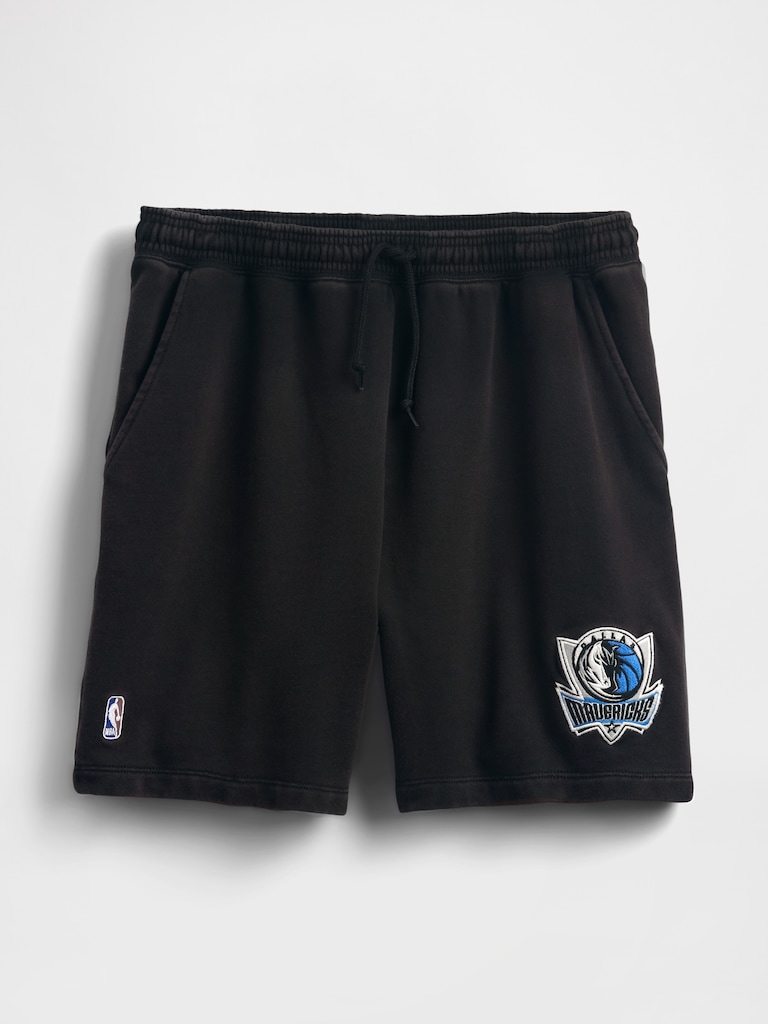 NBA Dallas Mavericks Logo Heavyweight Sweat Shorts