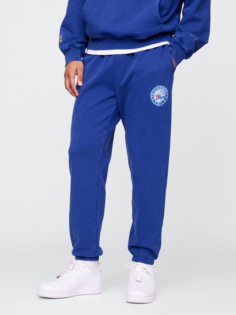 NBA Philadelphia Sixers Logo Heavyweight Joggers