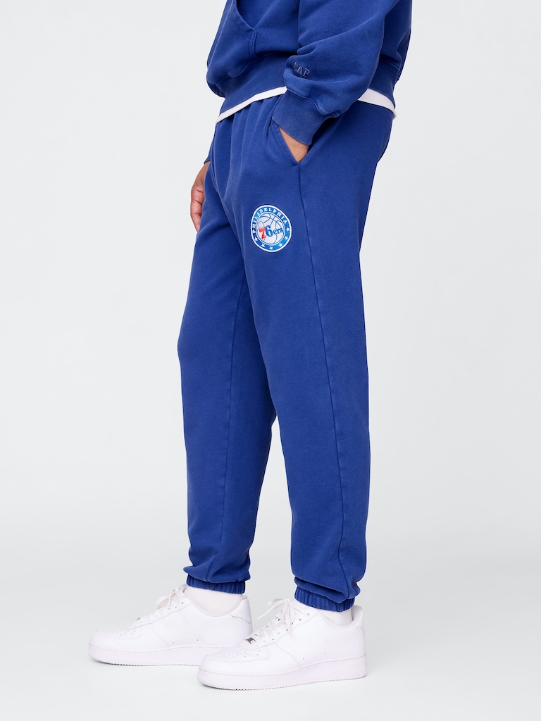 NBA Philadelphia Sixers Logo Heavyweight Joggers