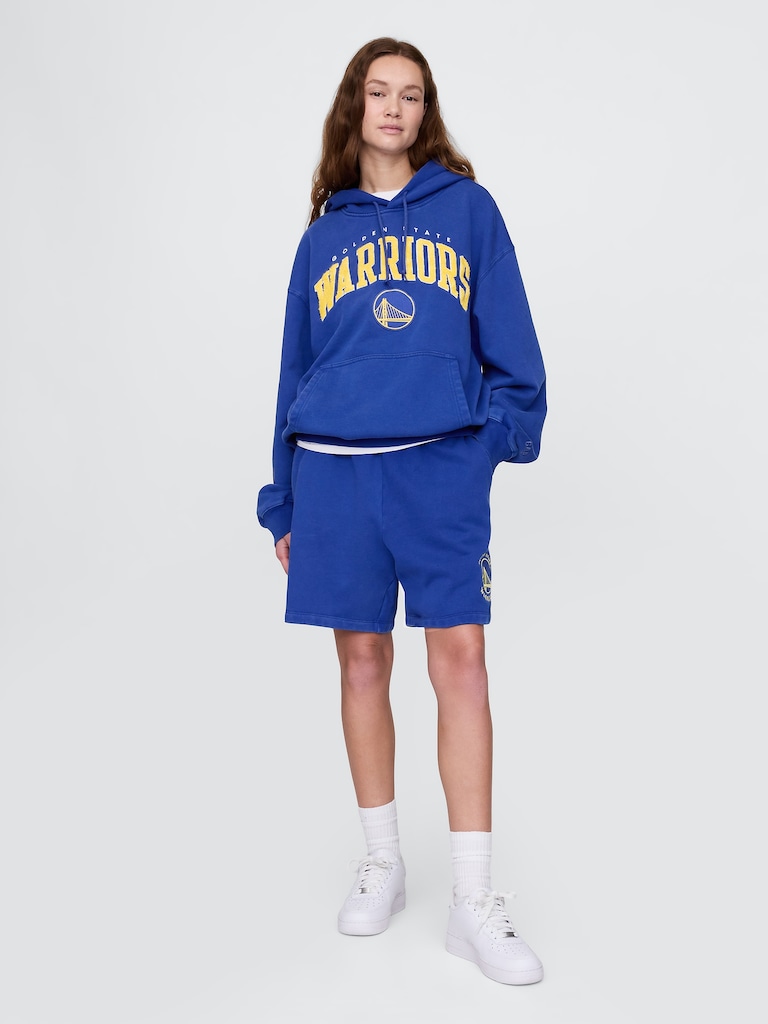 NBA Golden State Warriors Logo Heavyweight Hoodie