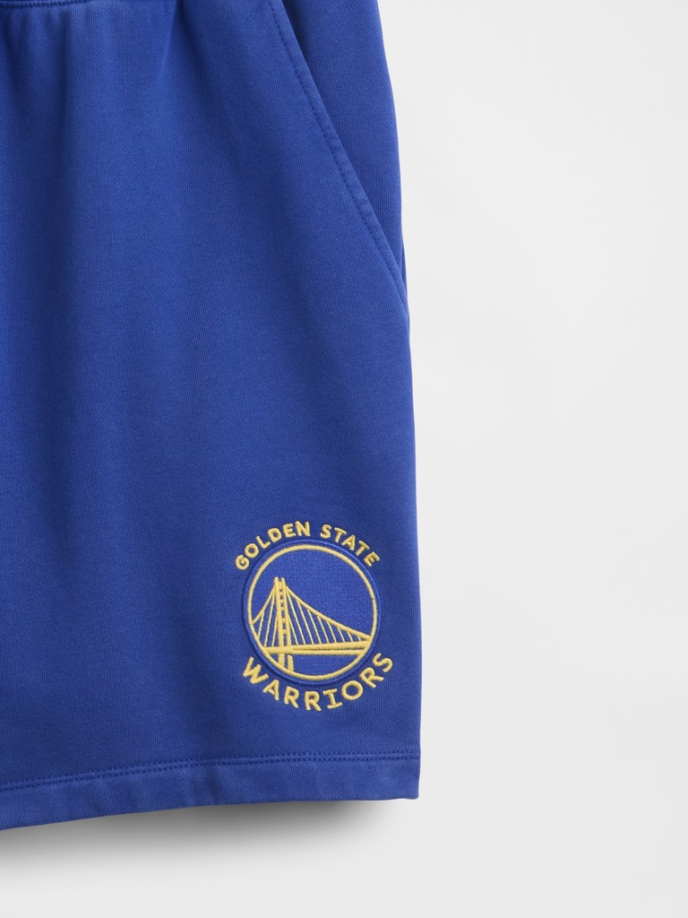 NBA Golden State Warriors Logo Heavyweight Sweat Shorts