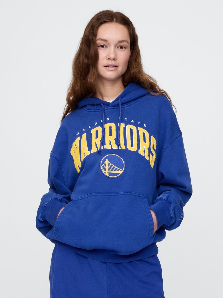 NBA Golden State Warriors Logo Heavyweight Hoodie