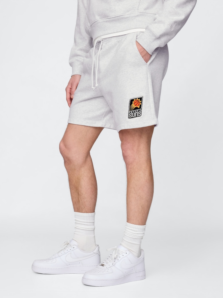 NBA Phoenix Suns Logo Heavyweight Sweat Shorts