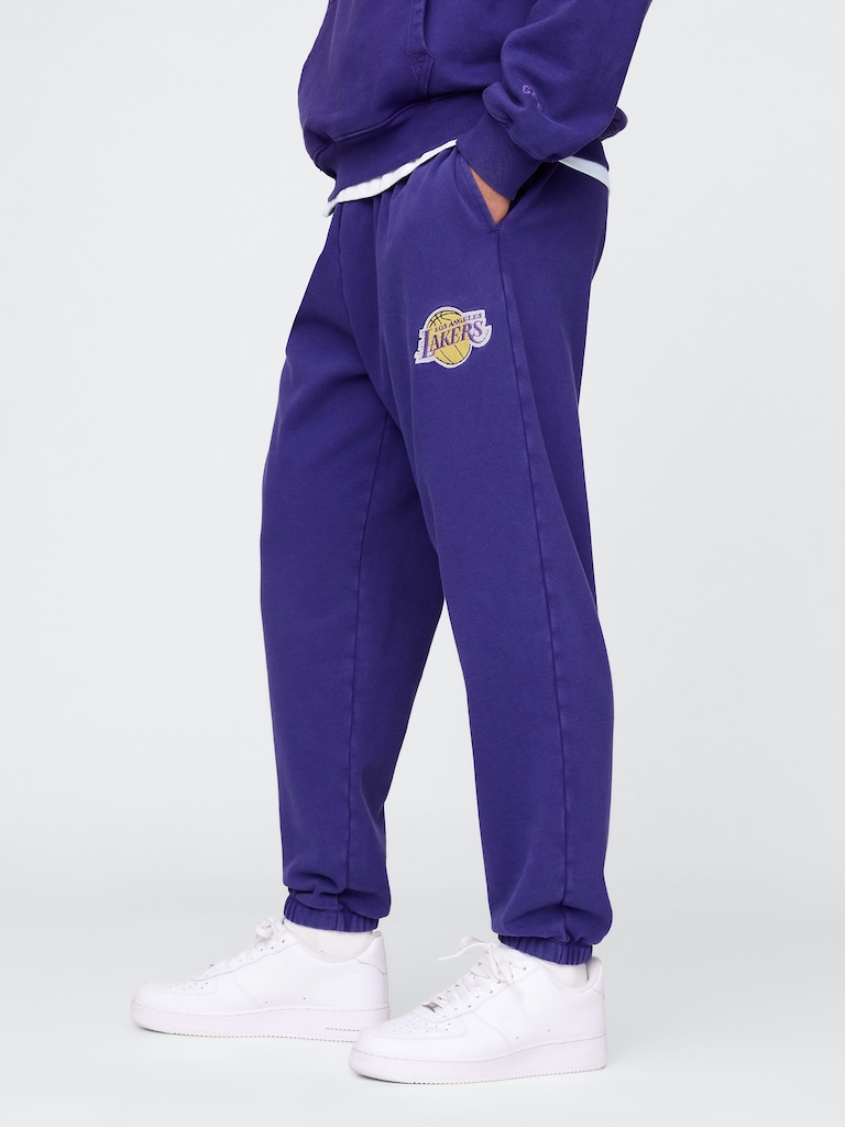 NBA Los Angeles Lakers Logo Heavyweight Joggers
