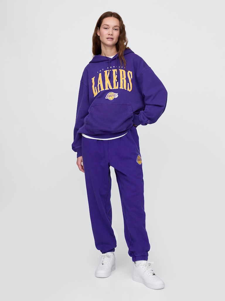NBA Los Angeles Lakers Logo Heavyweight Joggers