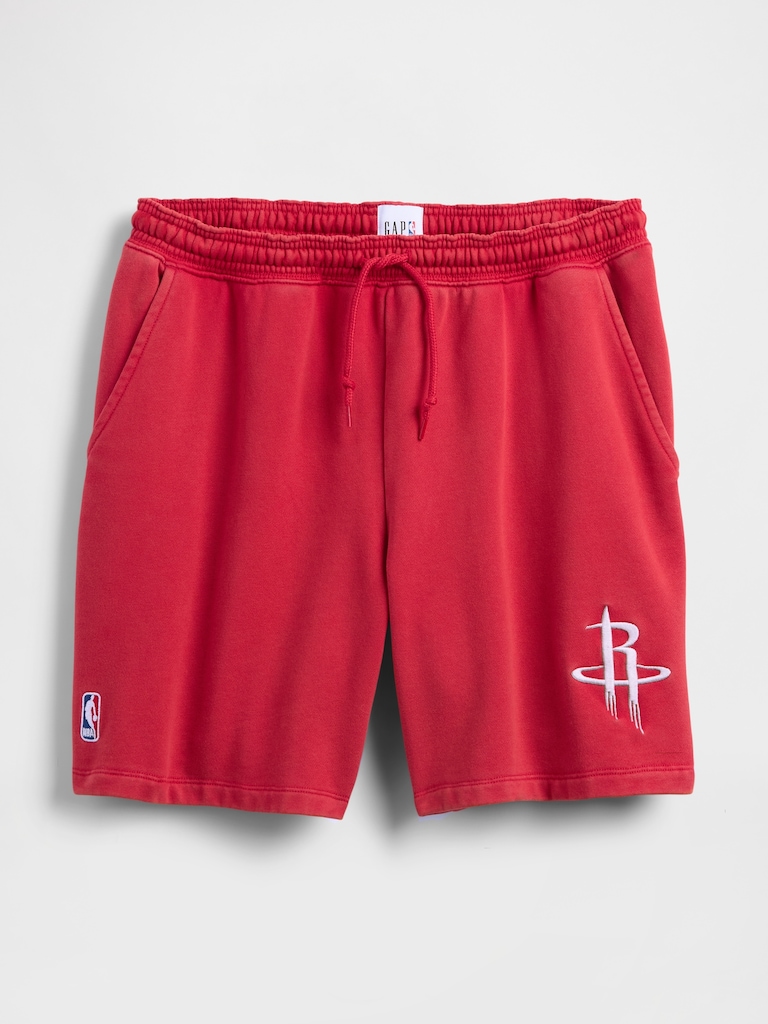 NBA Houston Rockets Logo Heavyweight Sweat Shorts