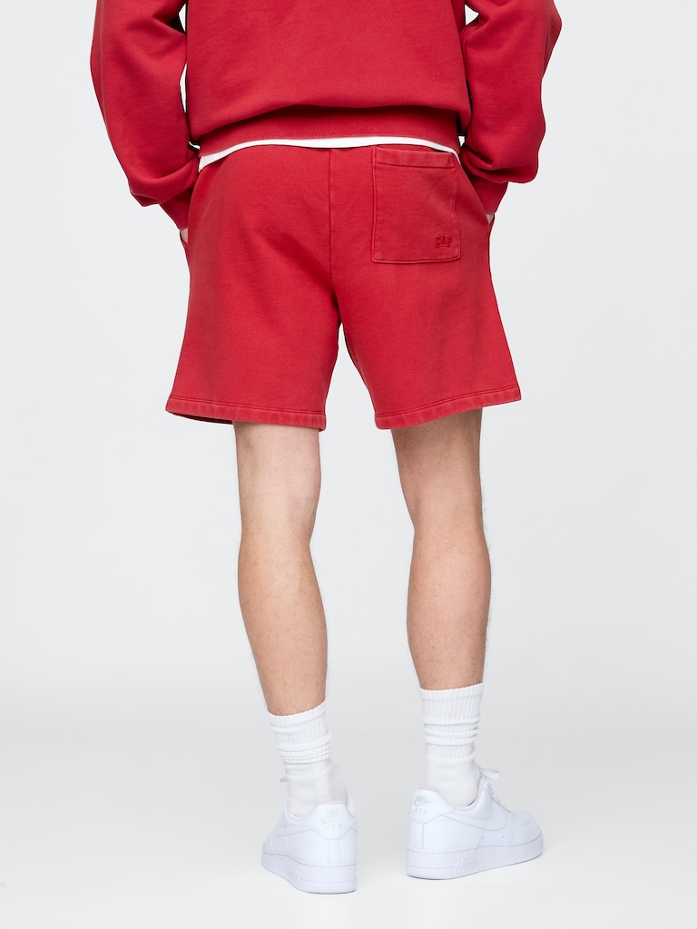 NBA Houston Rockets Logo Heavyweight Sweat Shorts