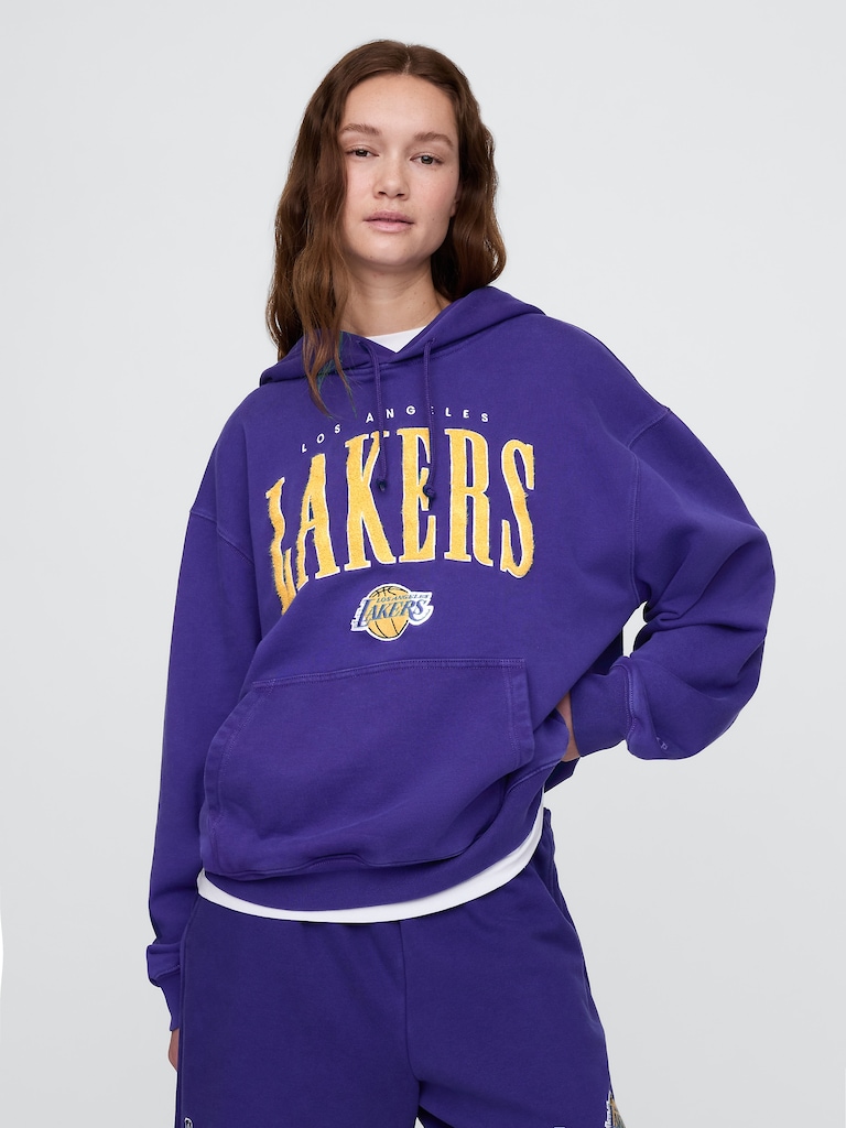 NBA Los Angeles Lakers Logo Heavyweight Hoodie