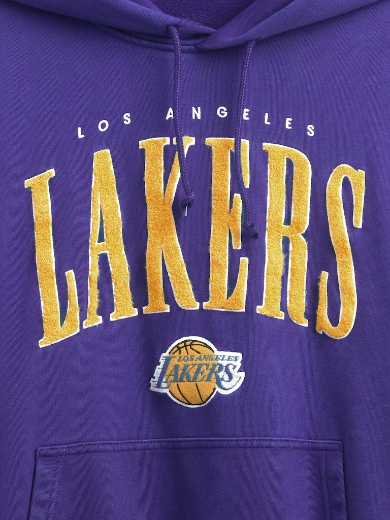 NBA Los Angeles Lakers Logo Heavyweight Hoodie