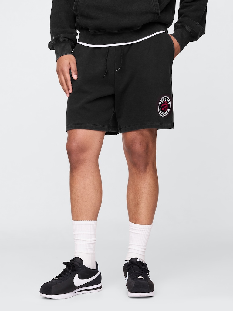 NBA Toronto Raptors Logo Heavyweight Sweat Shorts