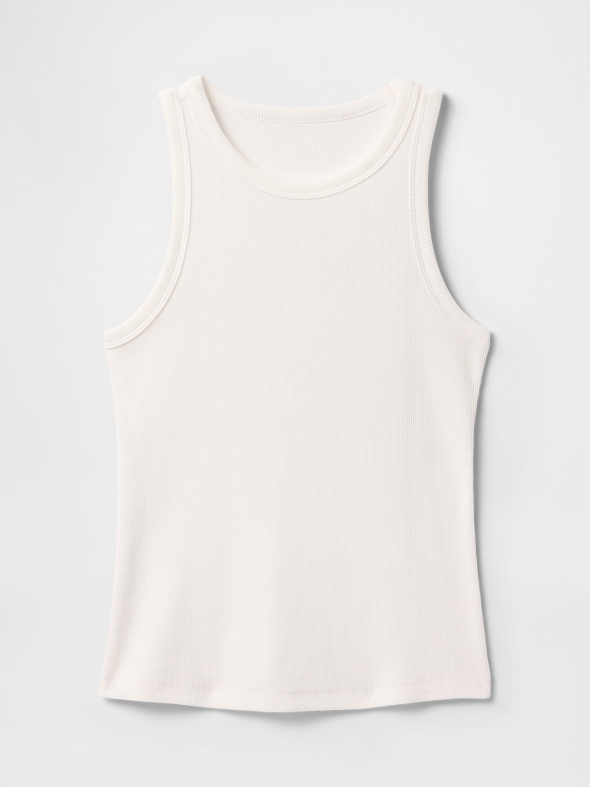 Modern Rib Halter Tank Top