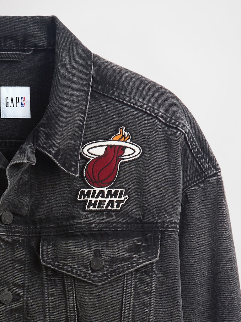 NBA Miami Heat Icon Denim Jacket