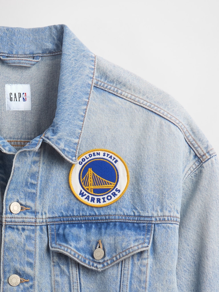 NBA Golden State Warriors Icon Denim Jacket