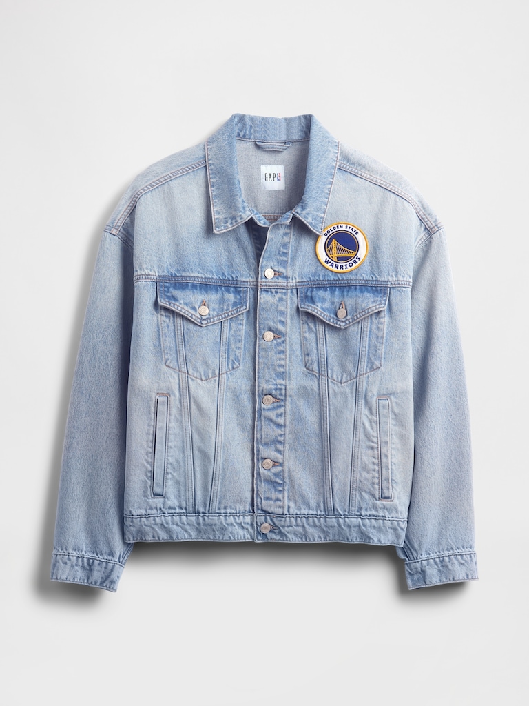 NBA Golden State Warriors Icon Denim Jacket