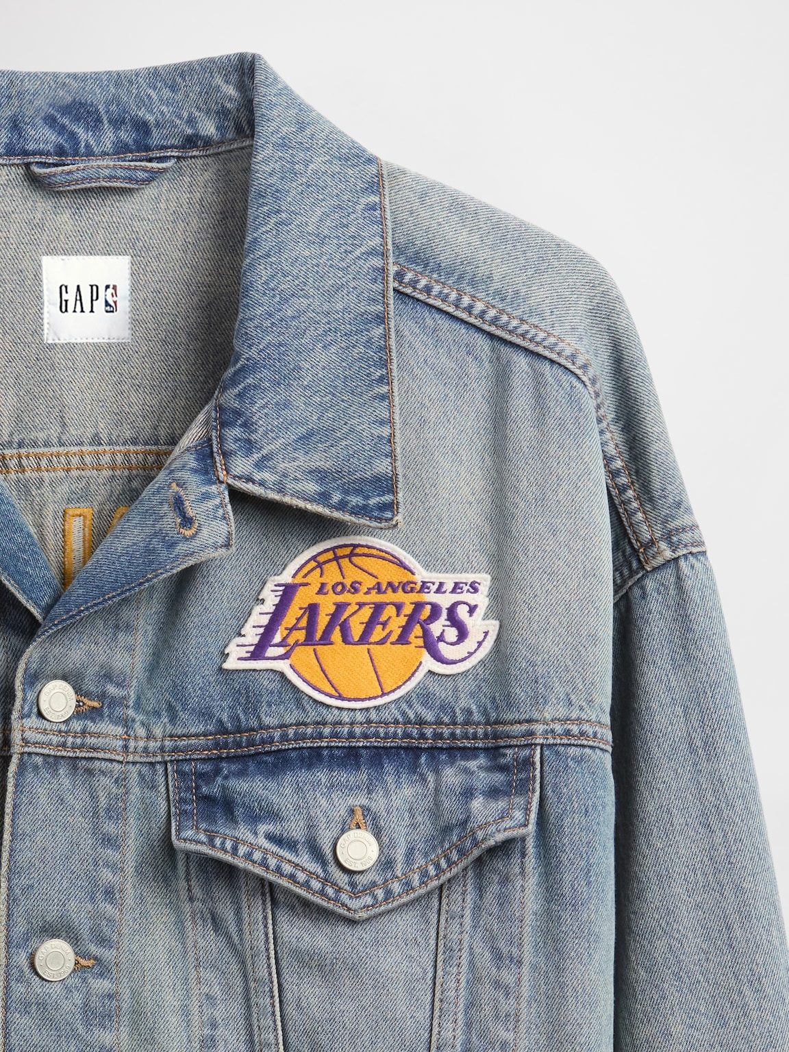 NBA Los Angeles Lakers Icon Denim Jacket