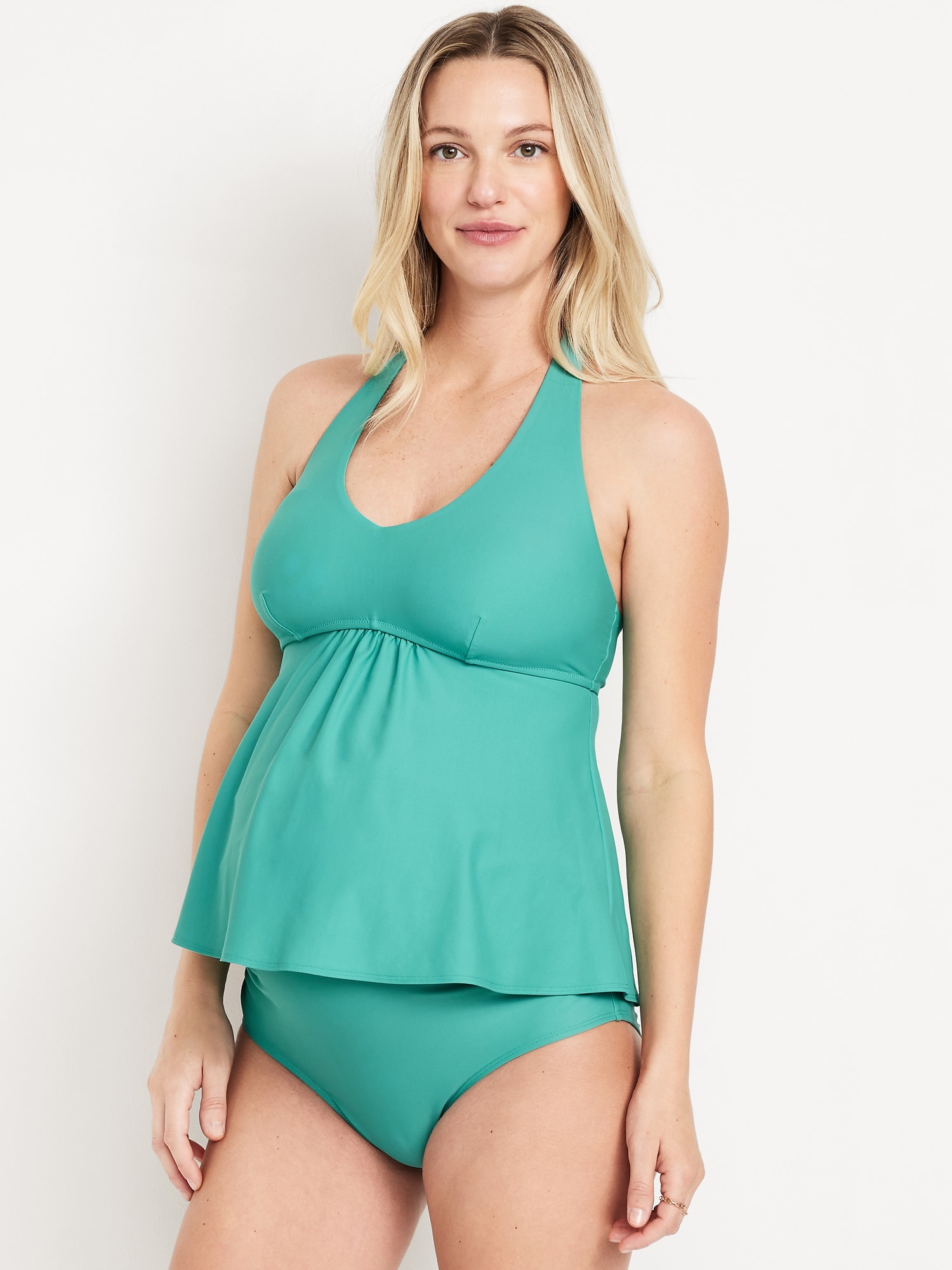 Old Navy Maternity Halter Tankini Swim Top