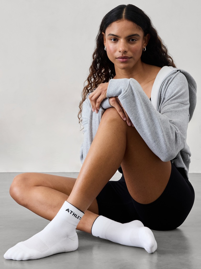 Athleta Everyday Quarter Crew Sock 3-Pack