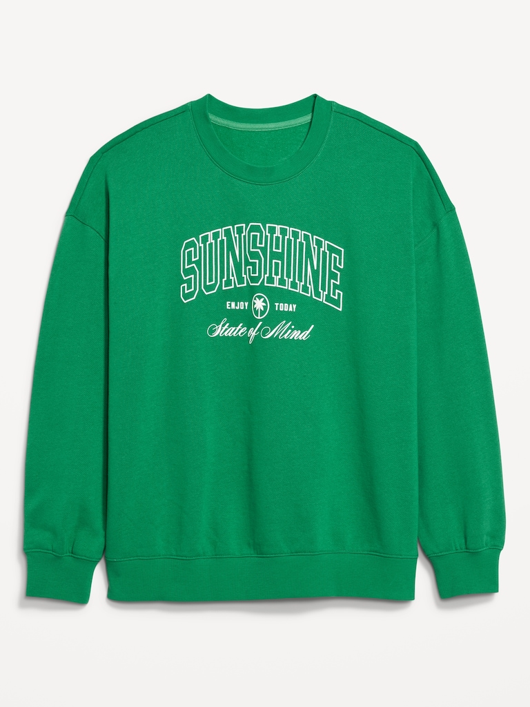SoComfy Oversized Graphic Sweatshirt