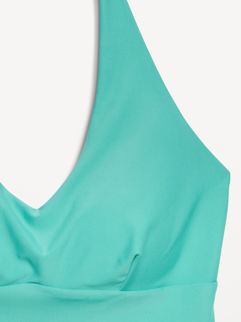 Matte Tankini Swim Top