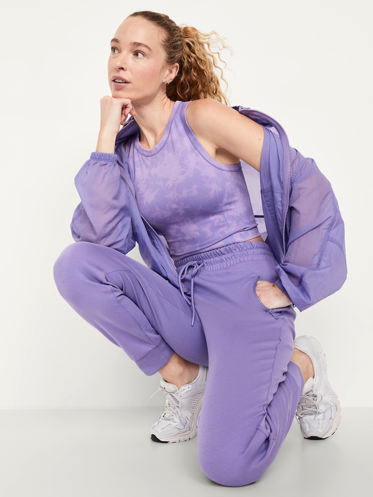 Fluid Seamless Fitted Crop Tank Top