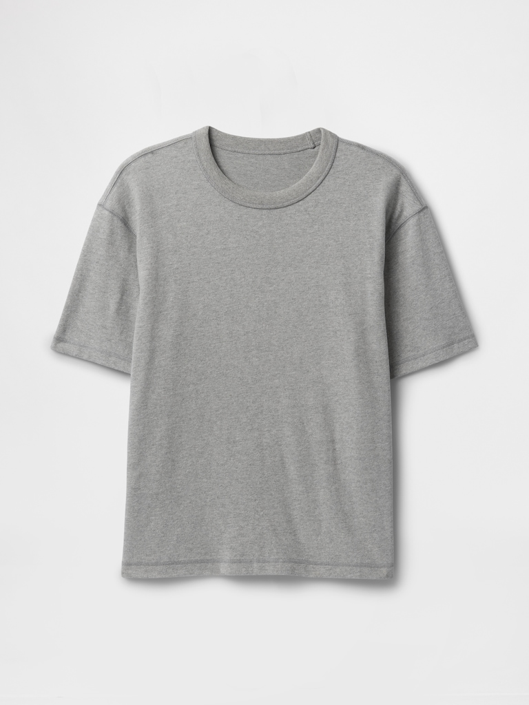 Adult Heavyweight Crop T-Shirt