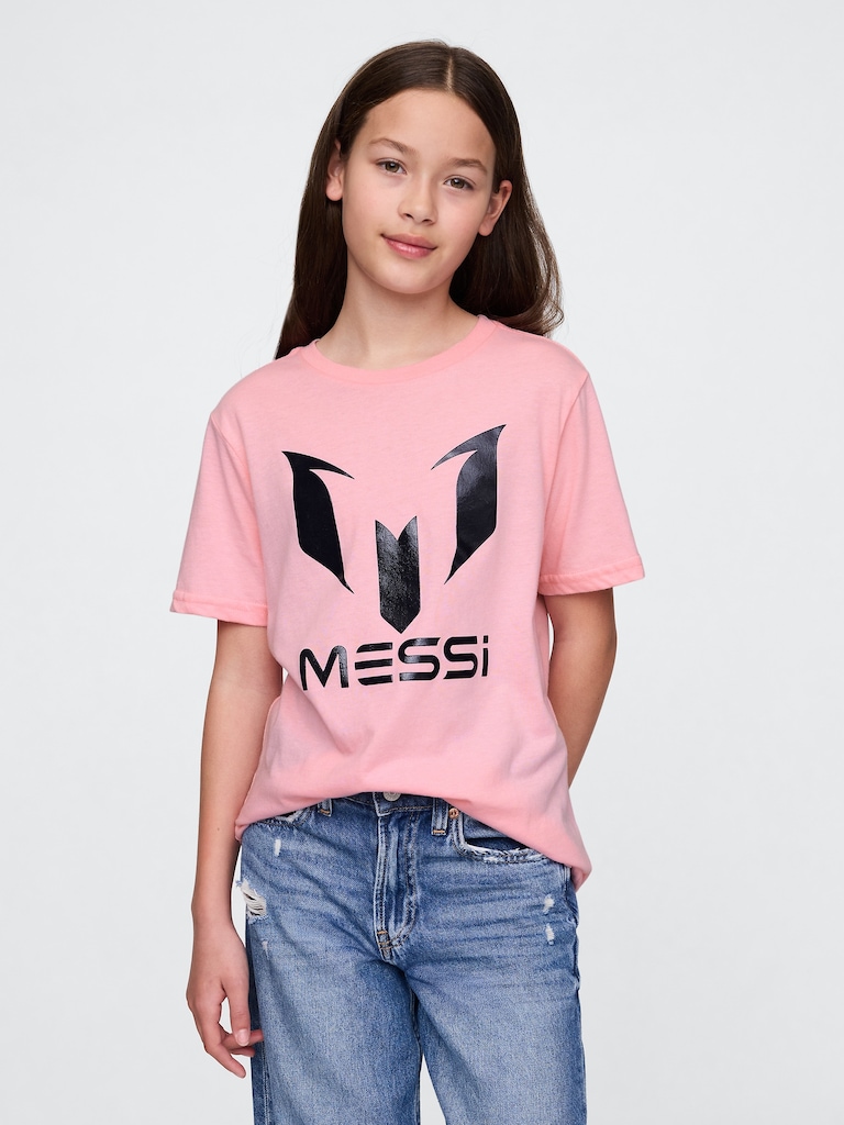Kids Messi Graphic T-Shirt