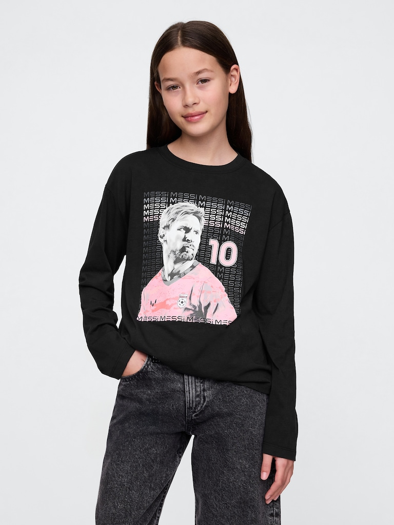 Kids Messi Graphic T-Shirt