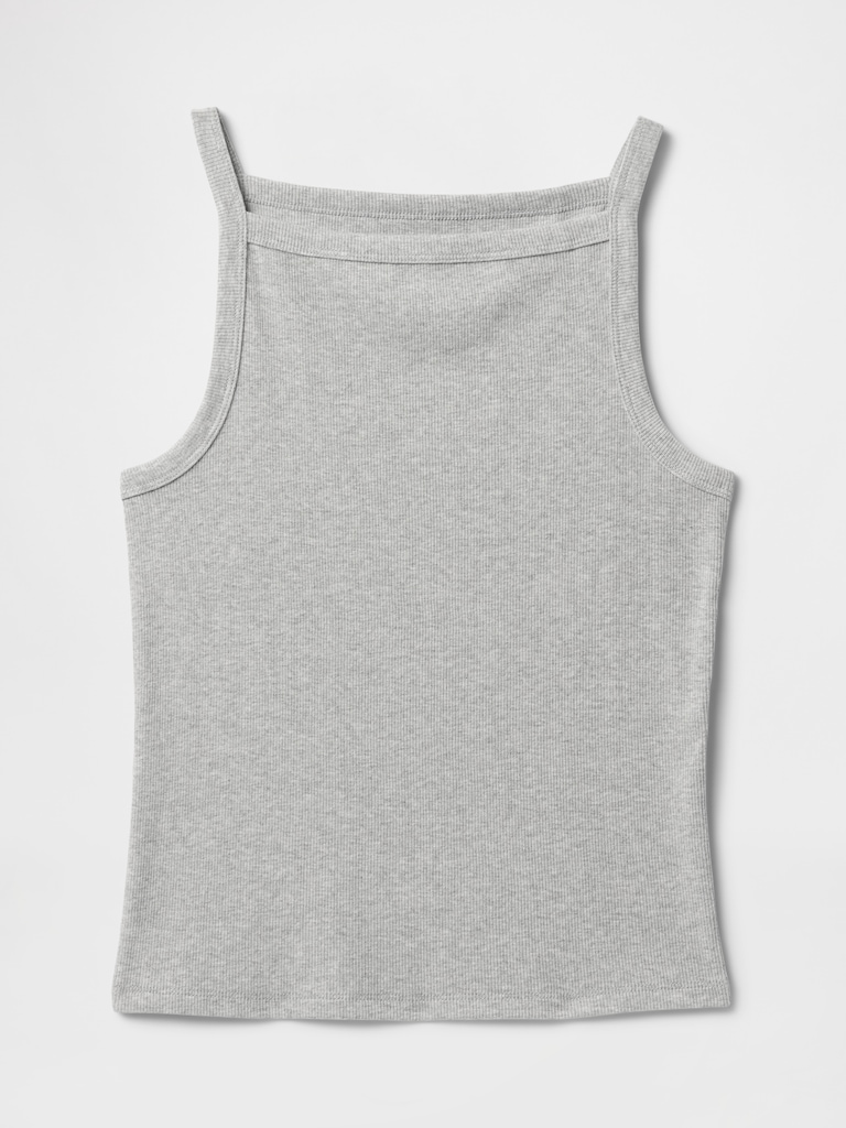 Modern Apron-Neck Tank Top