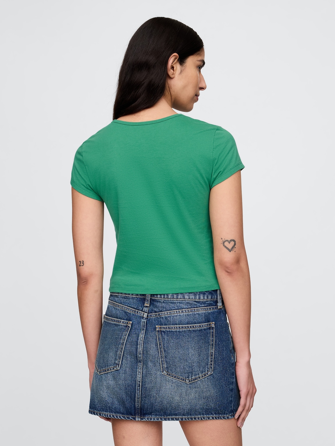 Crop Graphic T-Shirt