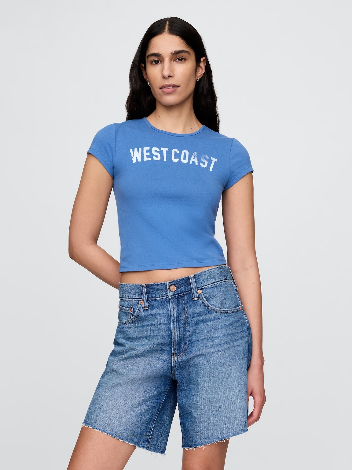 Crop Graphic T-Shirt
