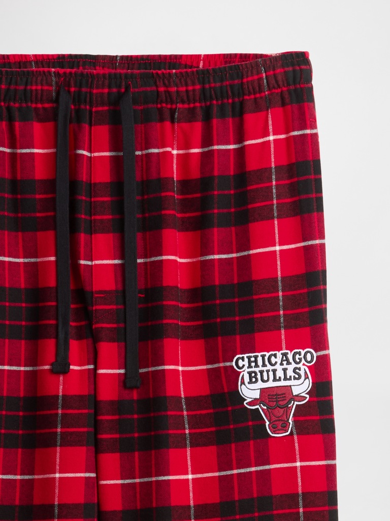 NBA Chicago Bulls Flannel PJ Pants