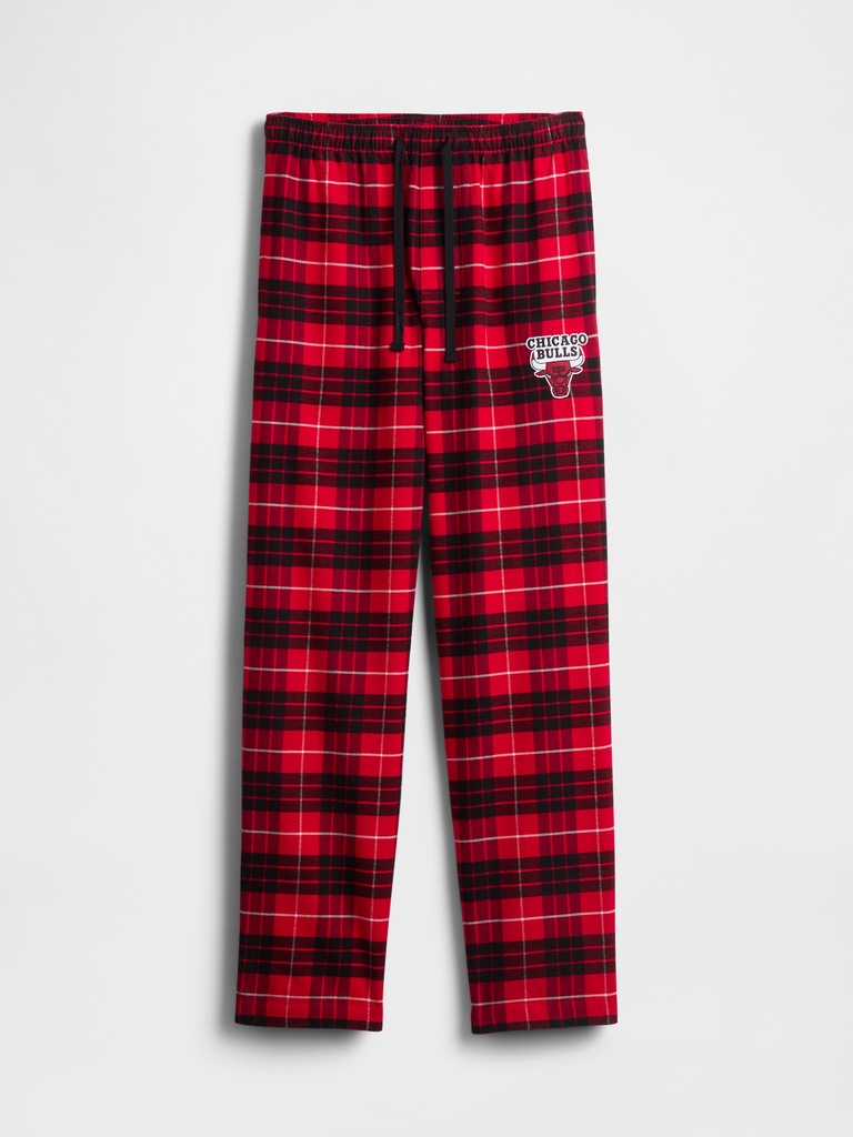 NBA Chicago Bulls Flannel PJ Pants