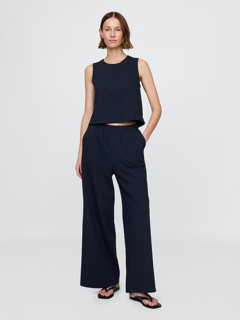 Heavyweight Wide-Leg Pants