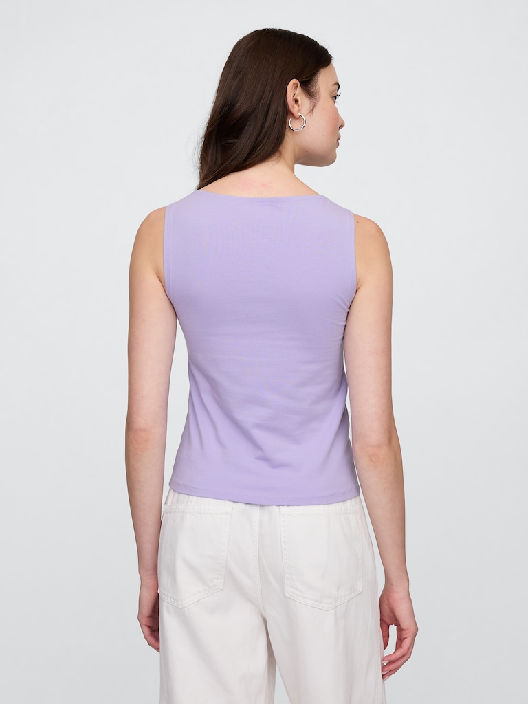 Boatneck Tank Top