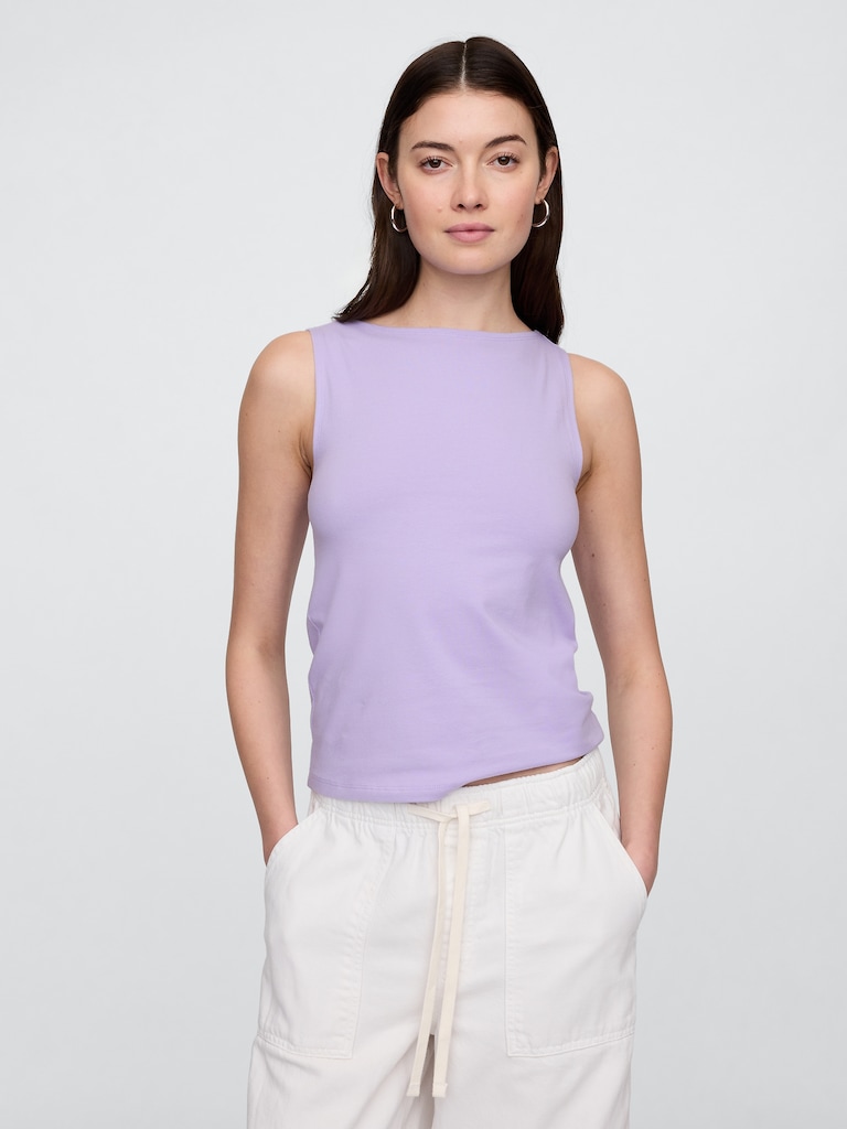 Boatneck Tank Top
