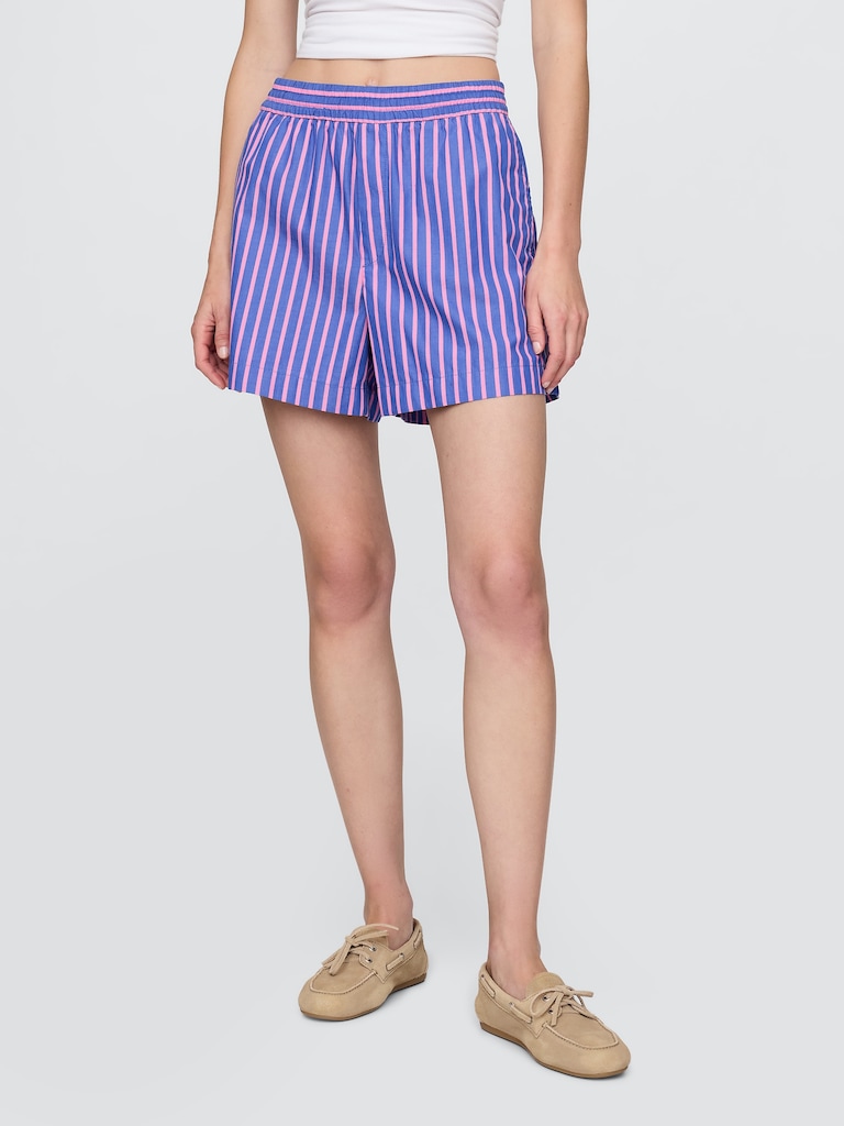 Organic Cotton Poplin Boxer Shorts