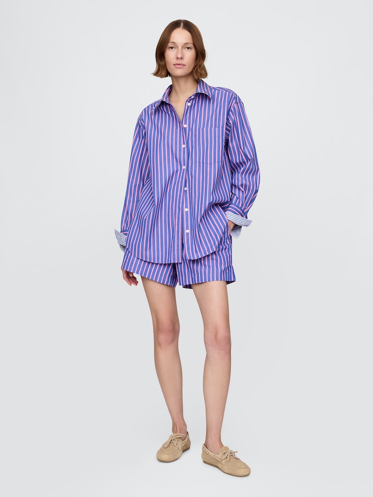 Organic Cotton Poplin Big Shirt