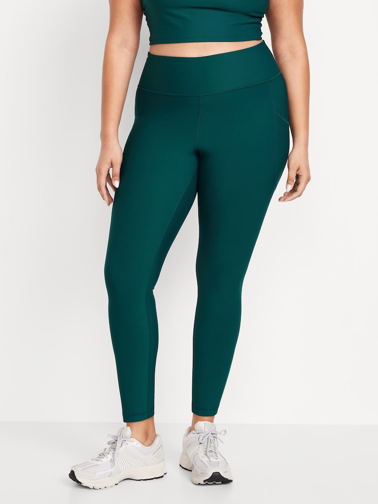 High-Waisted PowerSoft 7/8 Pocket Leggings