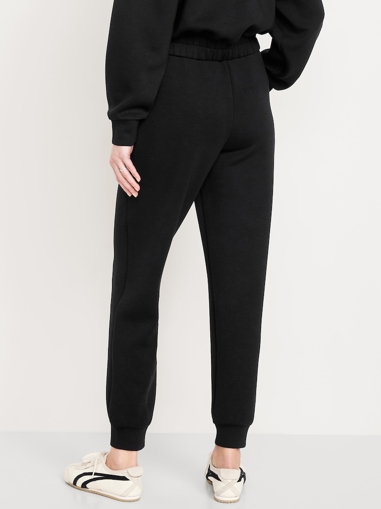 High-Waisted Bounce Fleece Jogger Sweatpants
