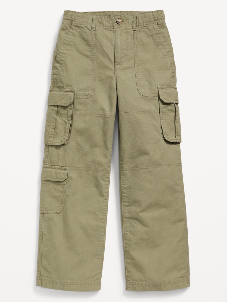 Baggy Cargo Ripstop Pants for Boys