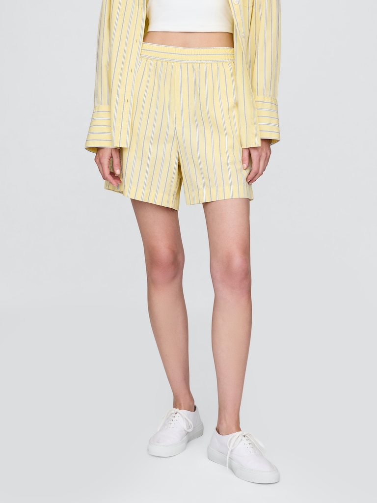 Organic Cotton Poplin Boxer Shorts