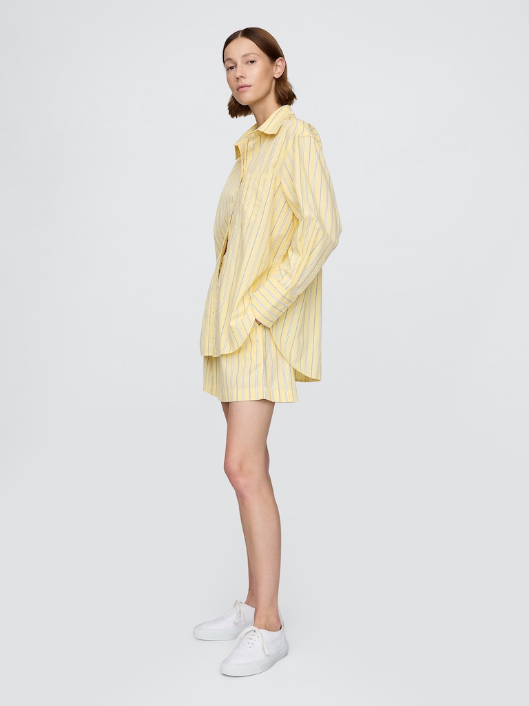 Organic Cotton Poplin Big Shirt